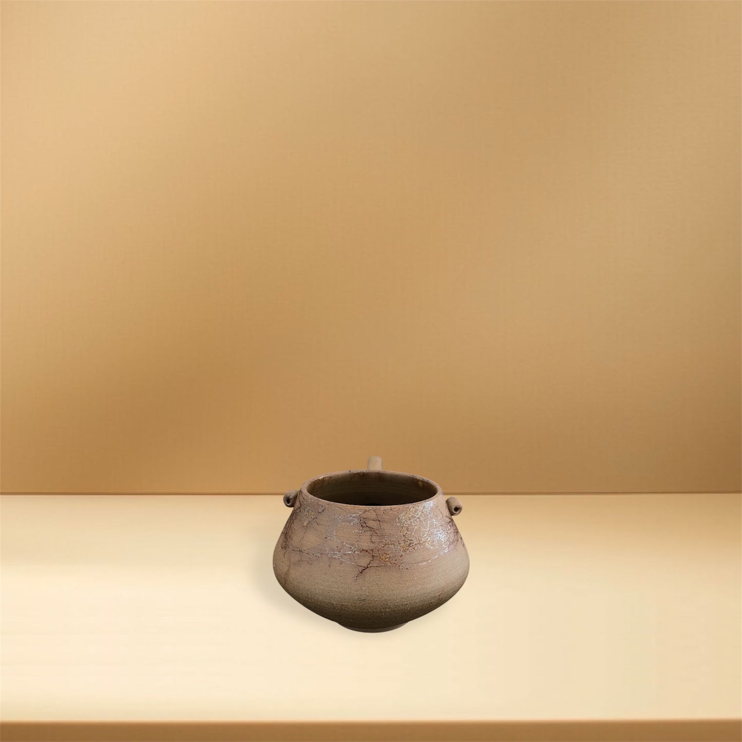 ceramicist Hitoshi Tanikawa|yuzamashi / water cooling vessel with Mogake decoration