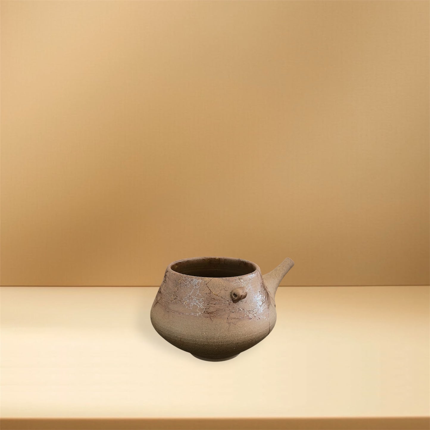 ceramicist Hitoshi Tanikawa|yuzamashi / water cooling vessel with Mogake decoration