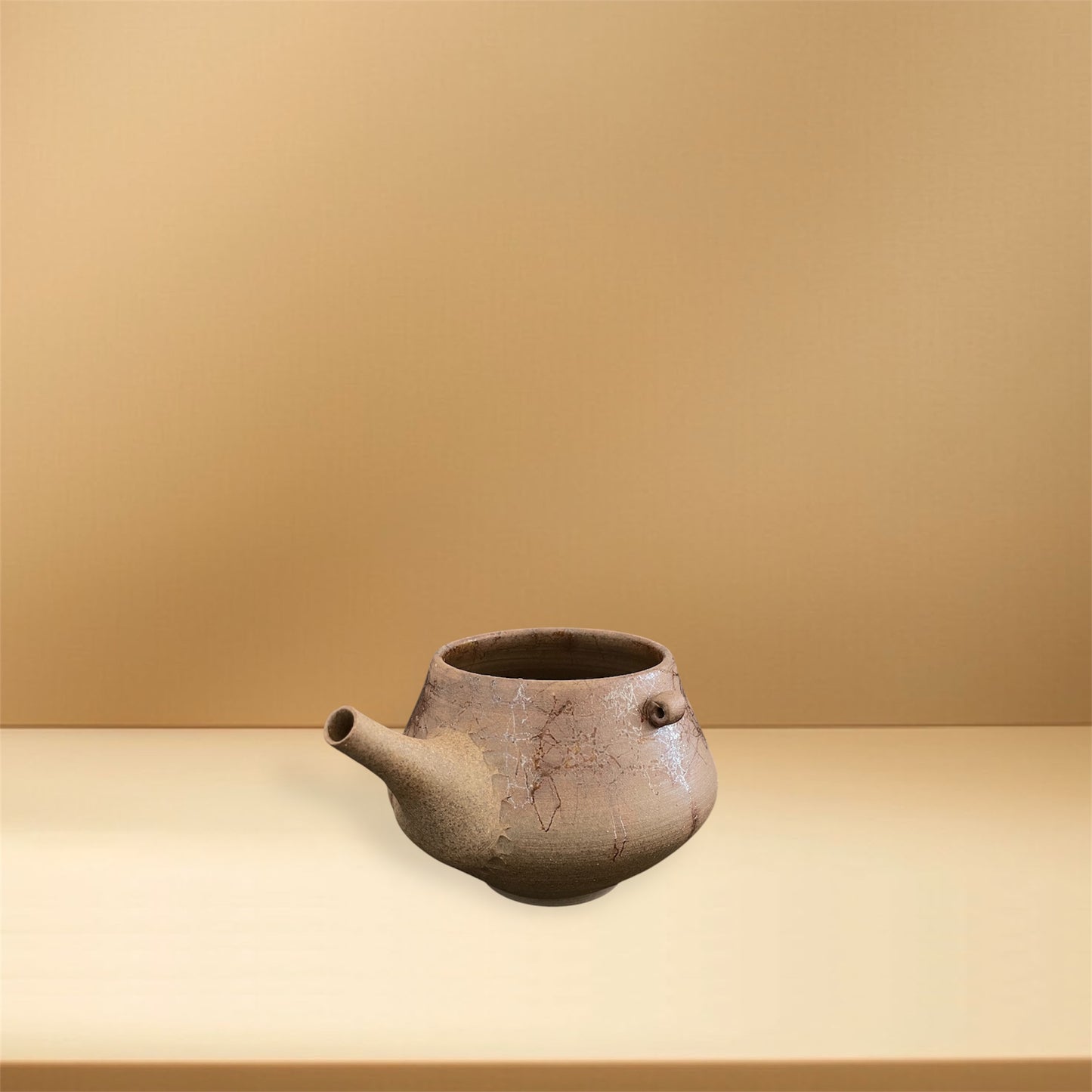 ceramicist Hitoshi Tanikawa|yuzamashi / water cooling vessel with Mogake decoration