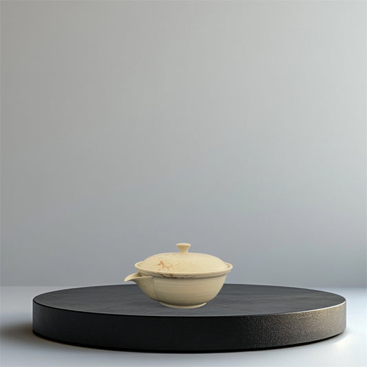 ceramicist  Hakuzan｜Hohin with Mogake decoration