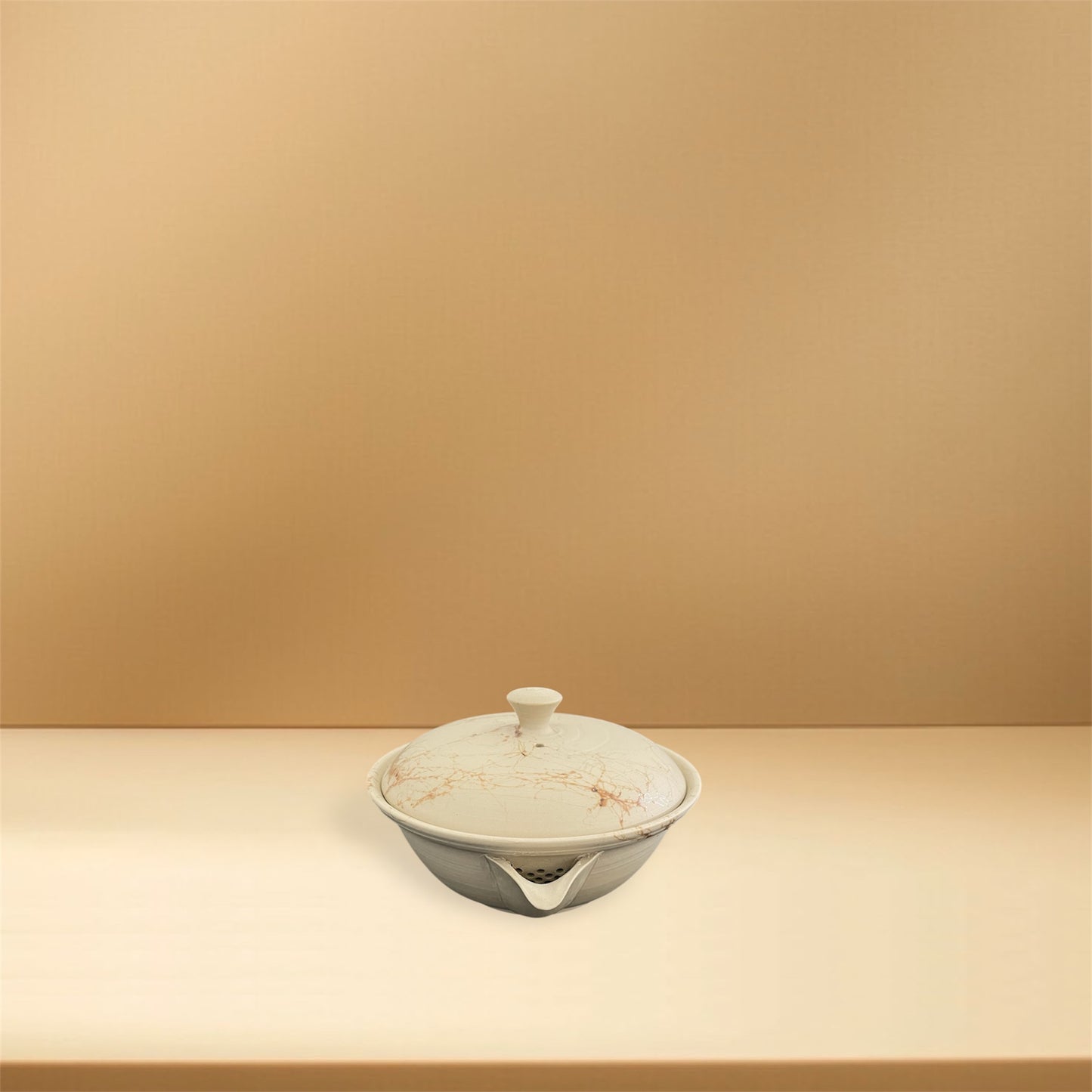 ceramicist  Hakuzan｜Hohin with Mogake decoration