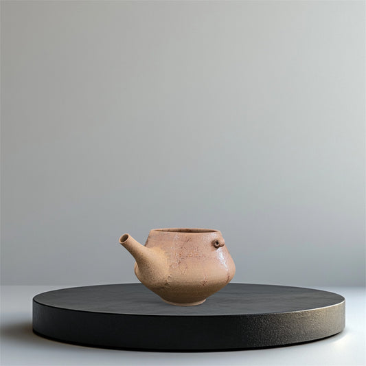 ceramicist Hitoshi Tanikawa｜yuzamashi / water cooling vessel with Mogake decoration