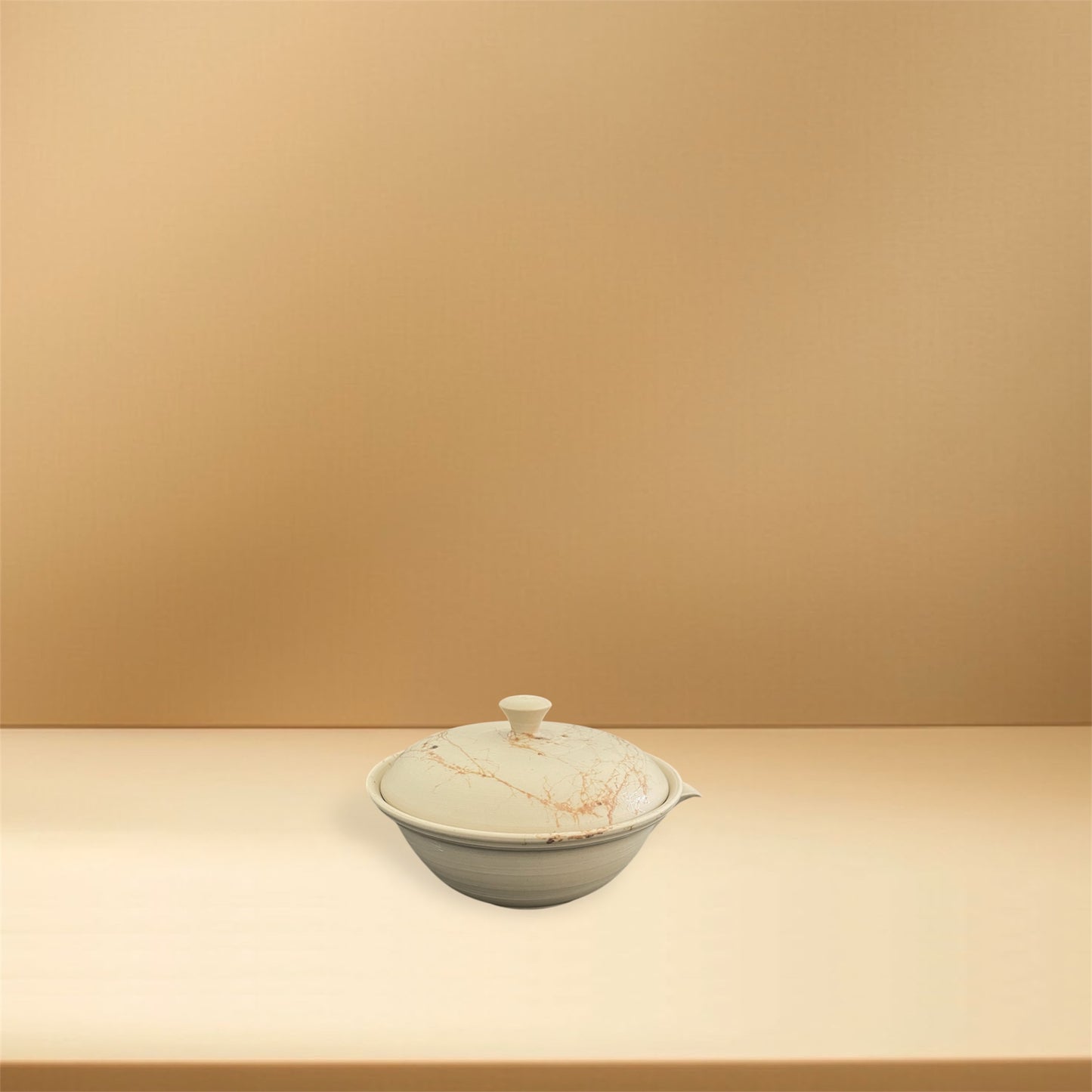 ceramicist  Hakuzan｜Hohin with Mogake decoration